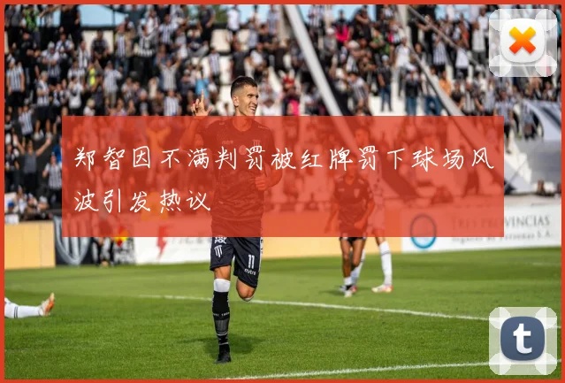 郑智因不满判罚被红牌罚下球场风波引发热议